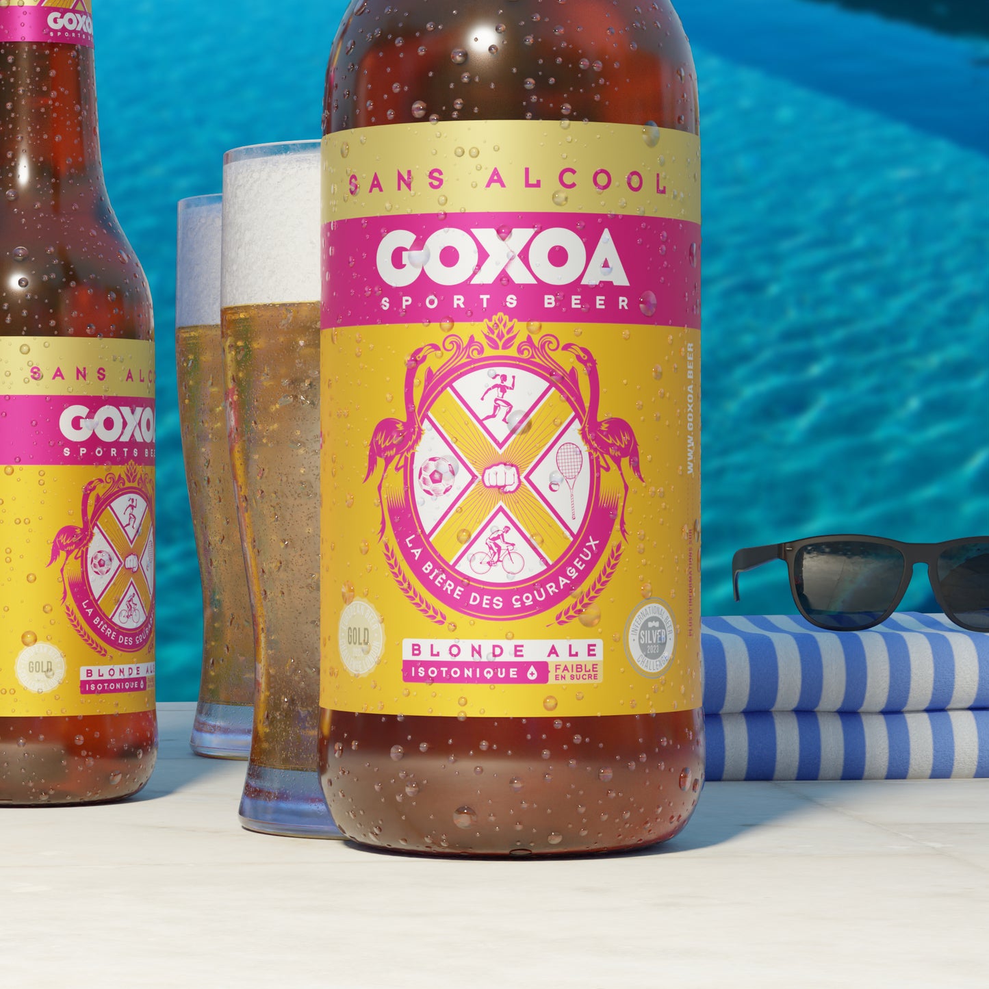 Goxoa Blonde Ale Bouteille