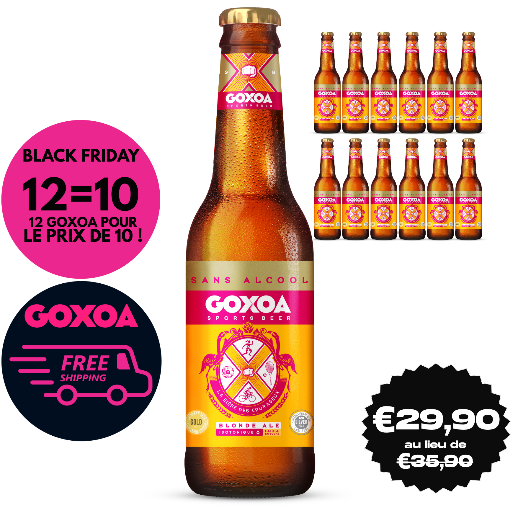 Goxoa Blonde Ale Bouteille