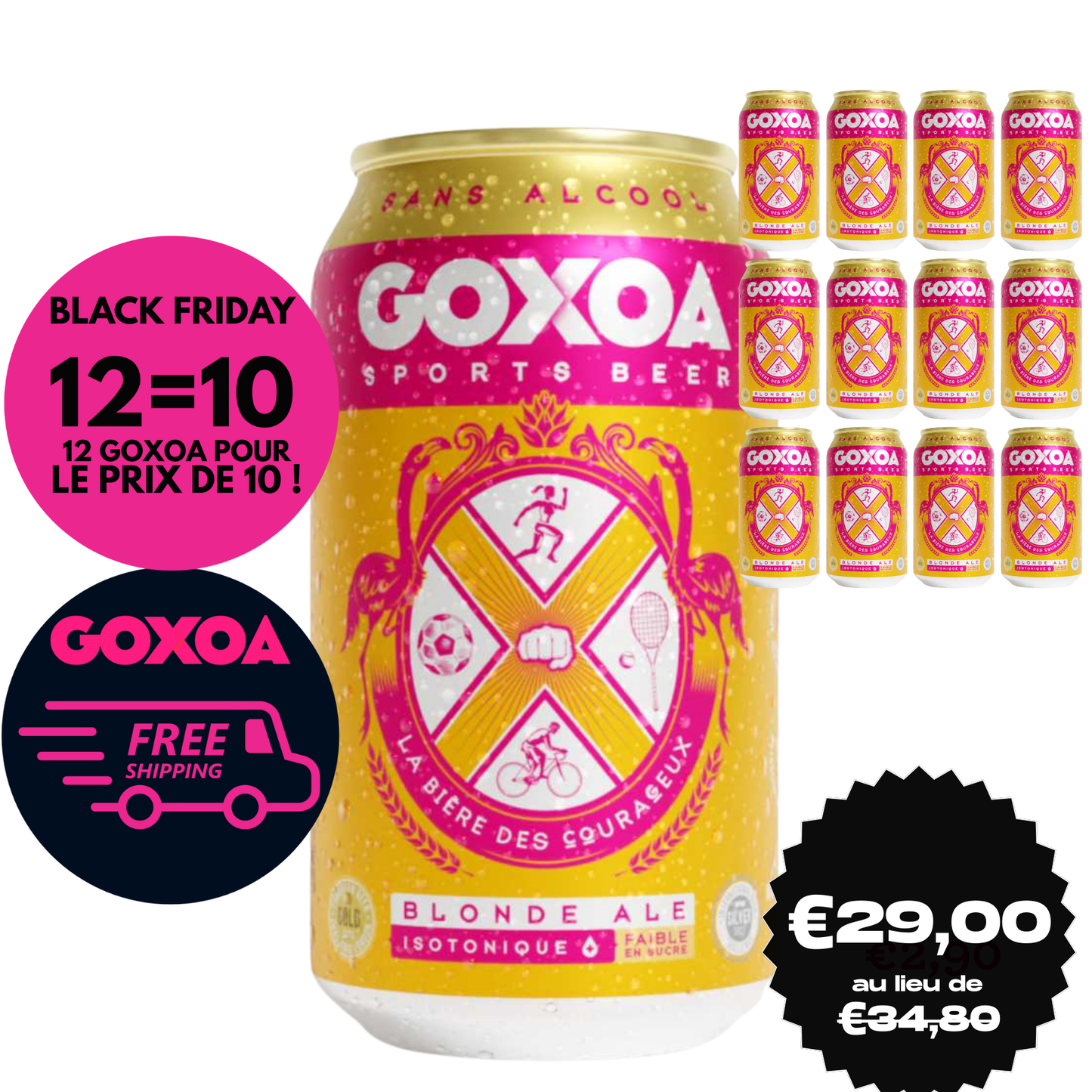 Goxoa Blonde Ale Canette