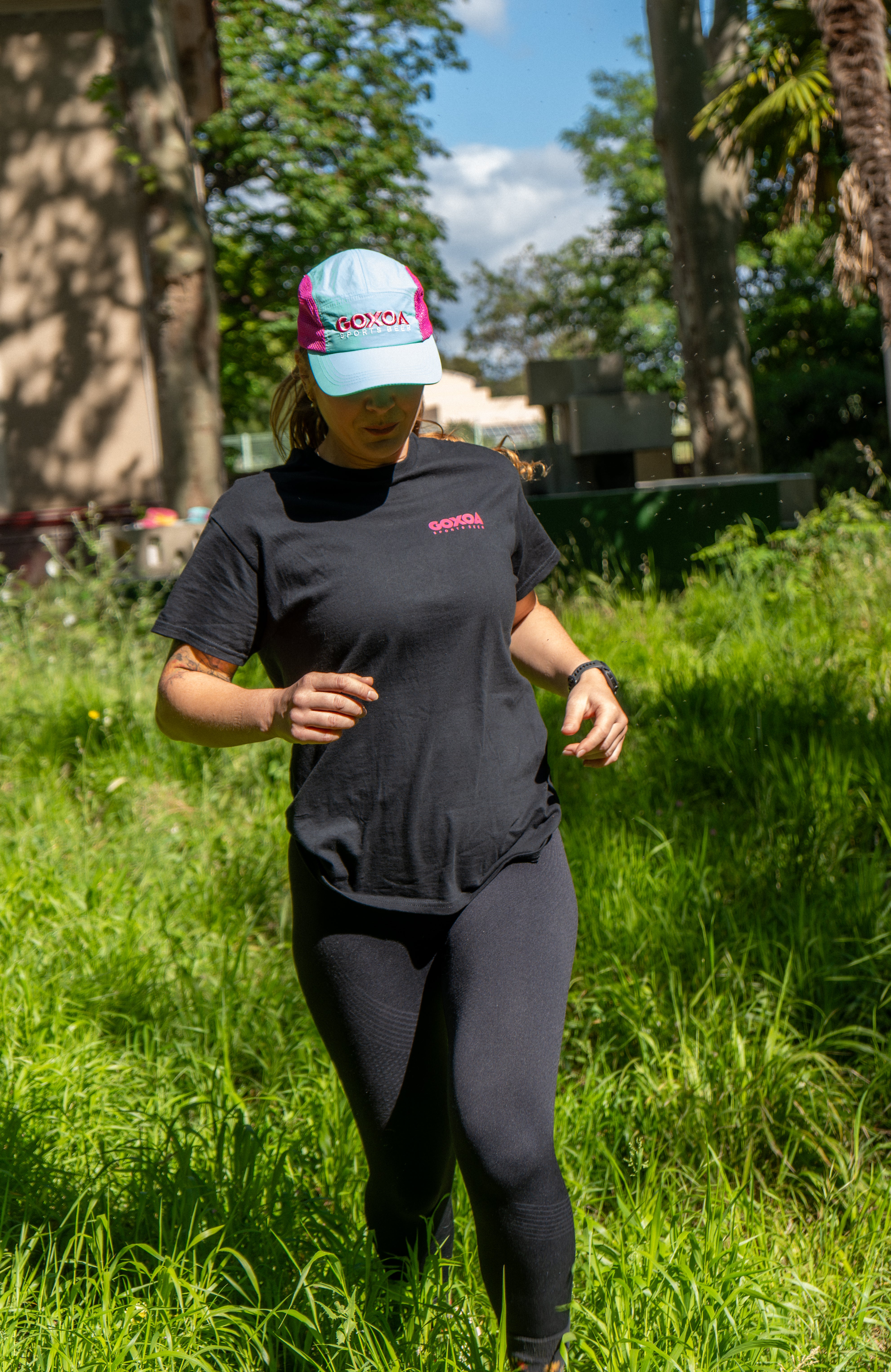 Casquette Bleue Running Goxoa – Nouvelle Génération